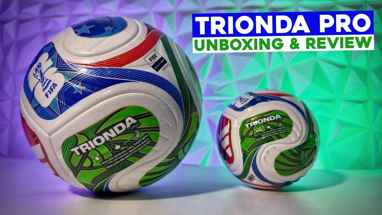 Este es EL BALÓN oficial del MUNDIAL FIFA 2026 | adidas TRIONDA PRO | Unboxing & Review