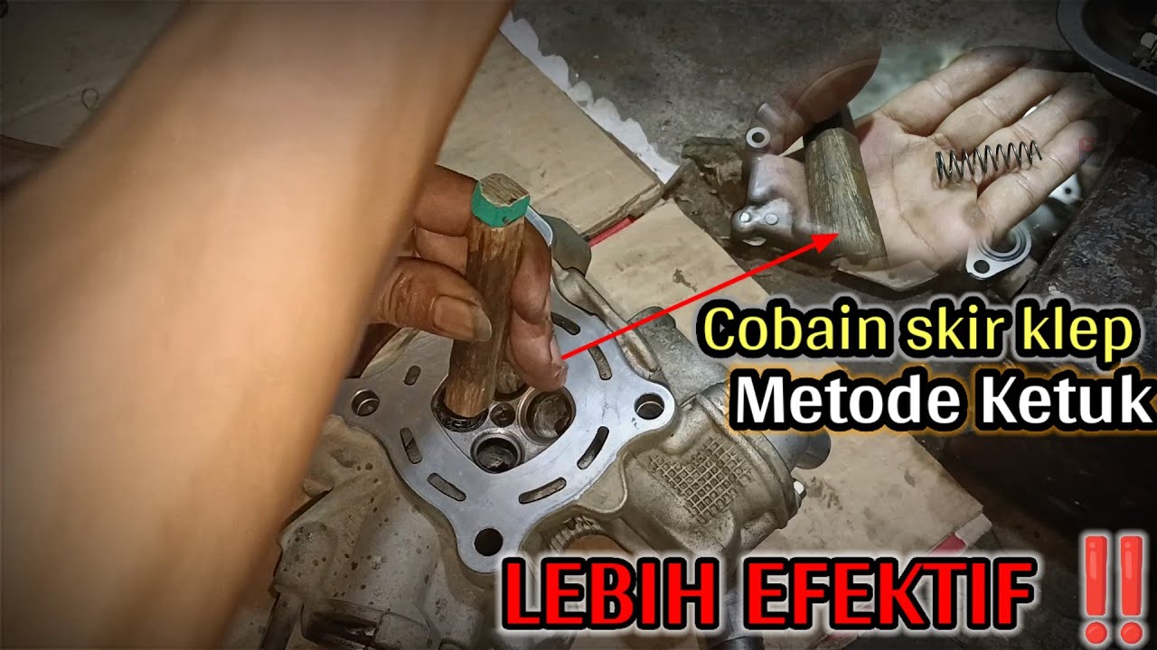 LEBIH EFEKTIF ‼️ Skir Klep Metode Ketuk