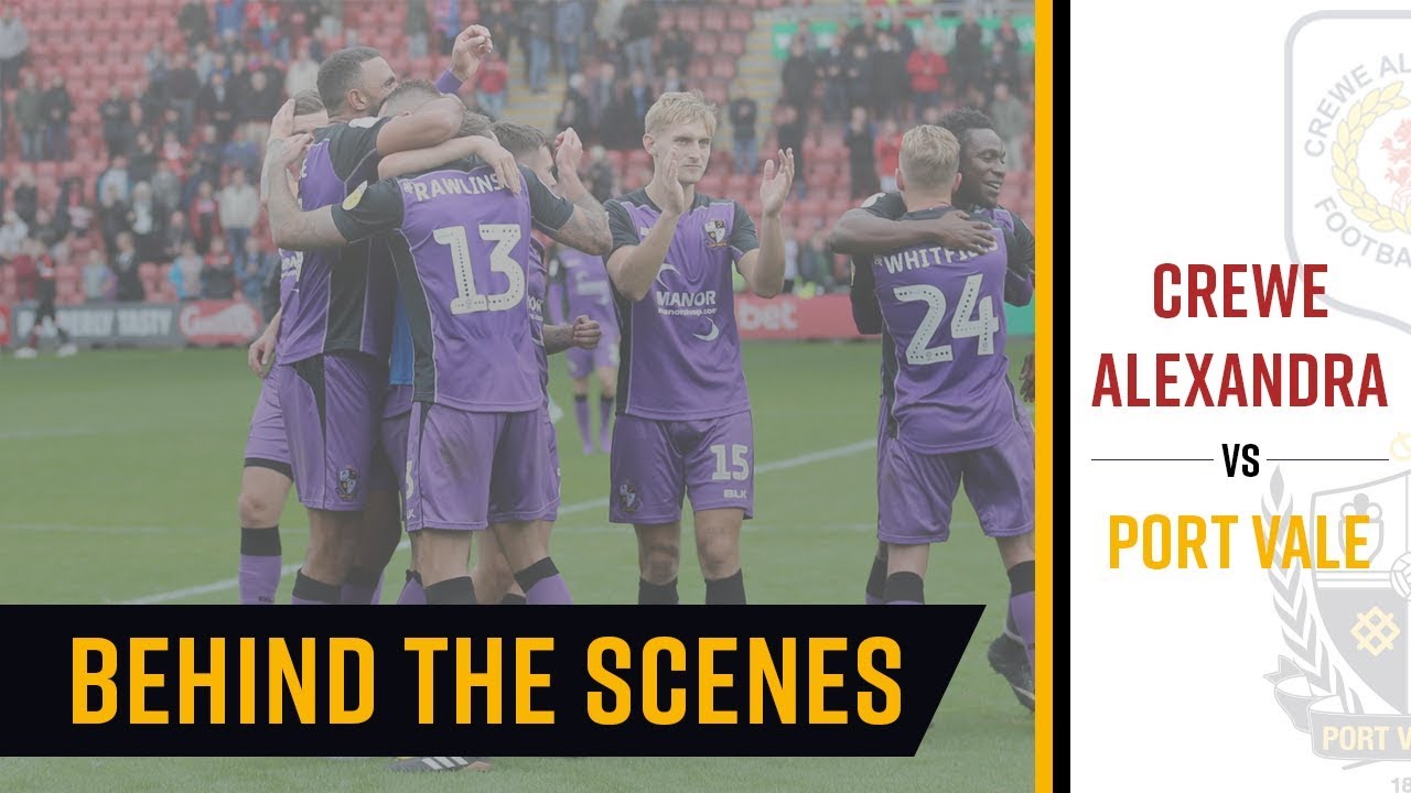 BEHIND THE SCENES: Crewe Alexandra