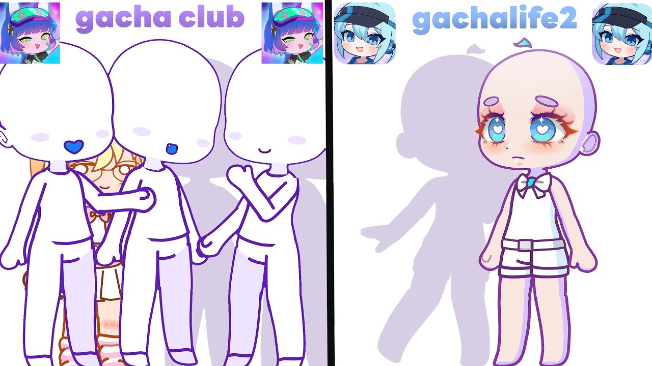 most of us still use gacha club instead of gacha life 2, why??😮🤨