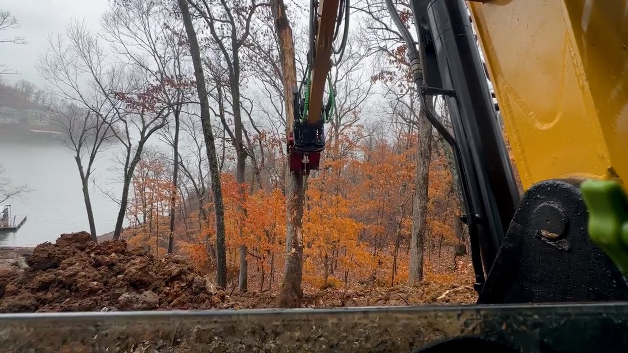 LAKE PROJECT Part 3 - Clearing More Trees!!