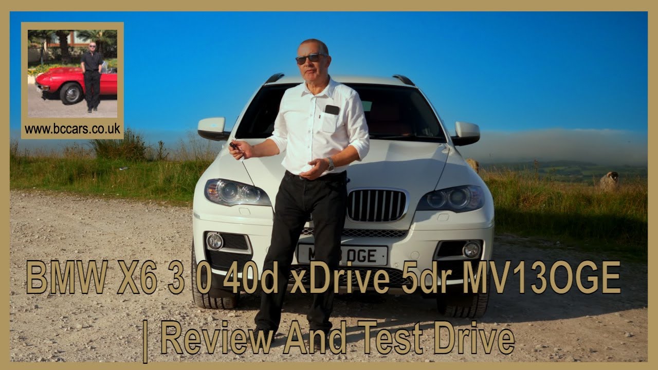 BMW X6 3 0 40d xDrive 5dr MV13OGE | Review And Test Drive
