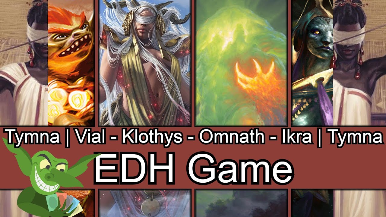 Lifegain and Letdowns! Tymna | Vial Smasher vs Klothys vs Omnath vs Ikra | Tymna EDH / CMDR game