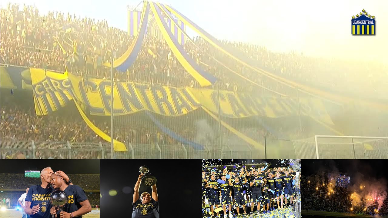RECIBIMIENTO ROSARIO CENTRAL VS BANFIELD + LA FIESTA DEL CAMPEÓN.