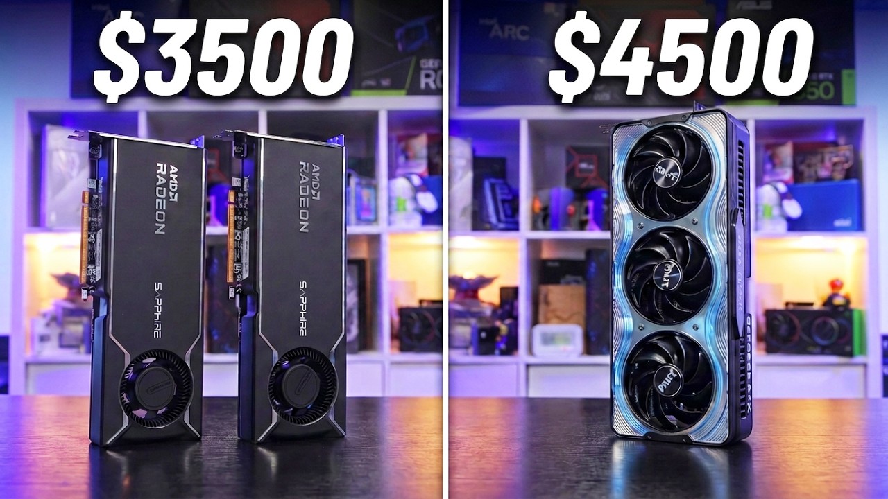 The RTX 5090 Alternative? - AMD AI PRO R9700 Review! (w Benchmarks, Thermals & Watts)