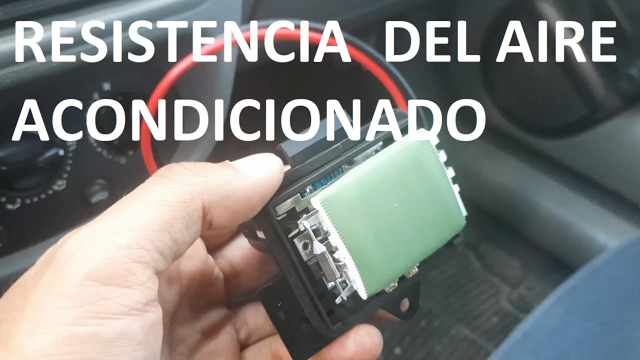 NO FUNCIONA AIRE ACONDICIONADO EN UN NISSAN PLATINA, NINGUNA VELOCIDAD (RESISTENCIA, DEFROSTER).