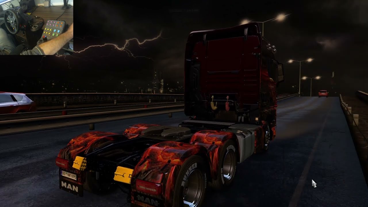 ETS 2:  #43 Der erste Fahrer |No Speed Limit |Thrustmaster TMX |Saitekkonsole| PXN A7
