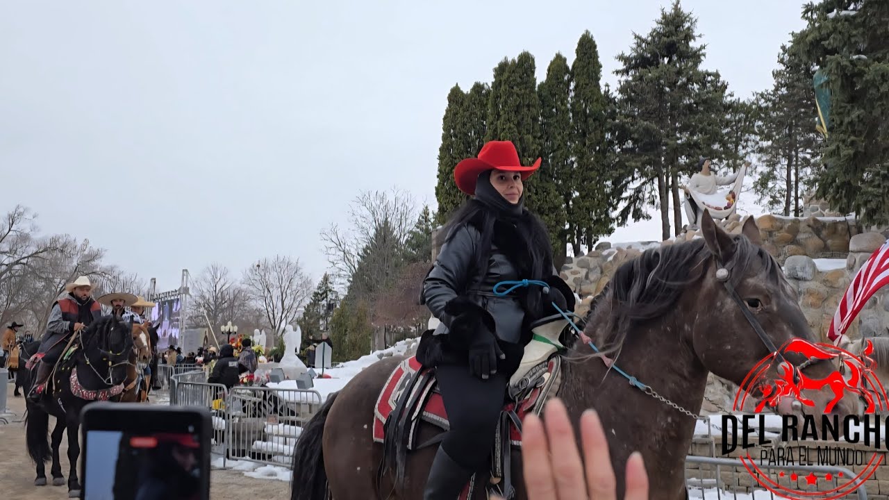 CABALGATA EN HONOR A LA VIRGEN DE GUADALUPE AL CERRITO DEL TEPEYAC EN CHICAGO IL!!!
