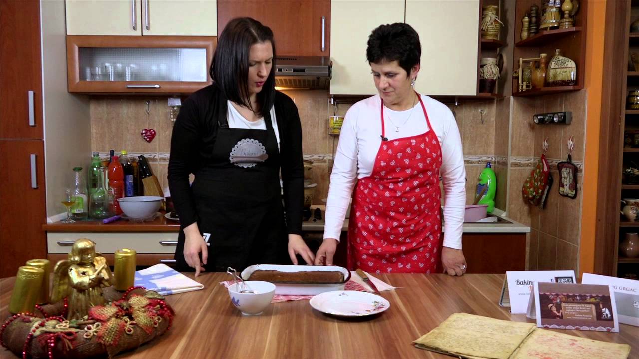 Televizija Zapad - Bakina kuhača: Brzi kolač od oraha 10.1.2016.