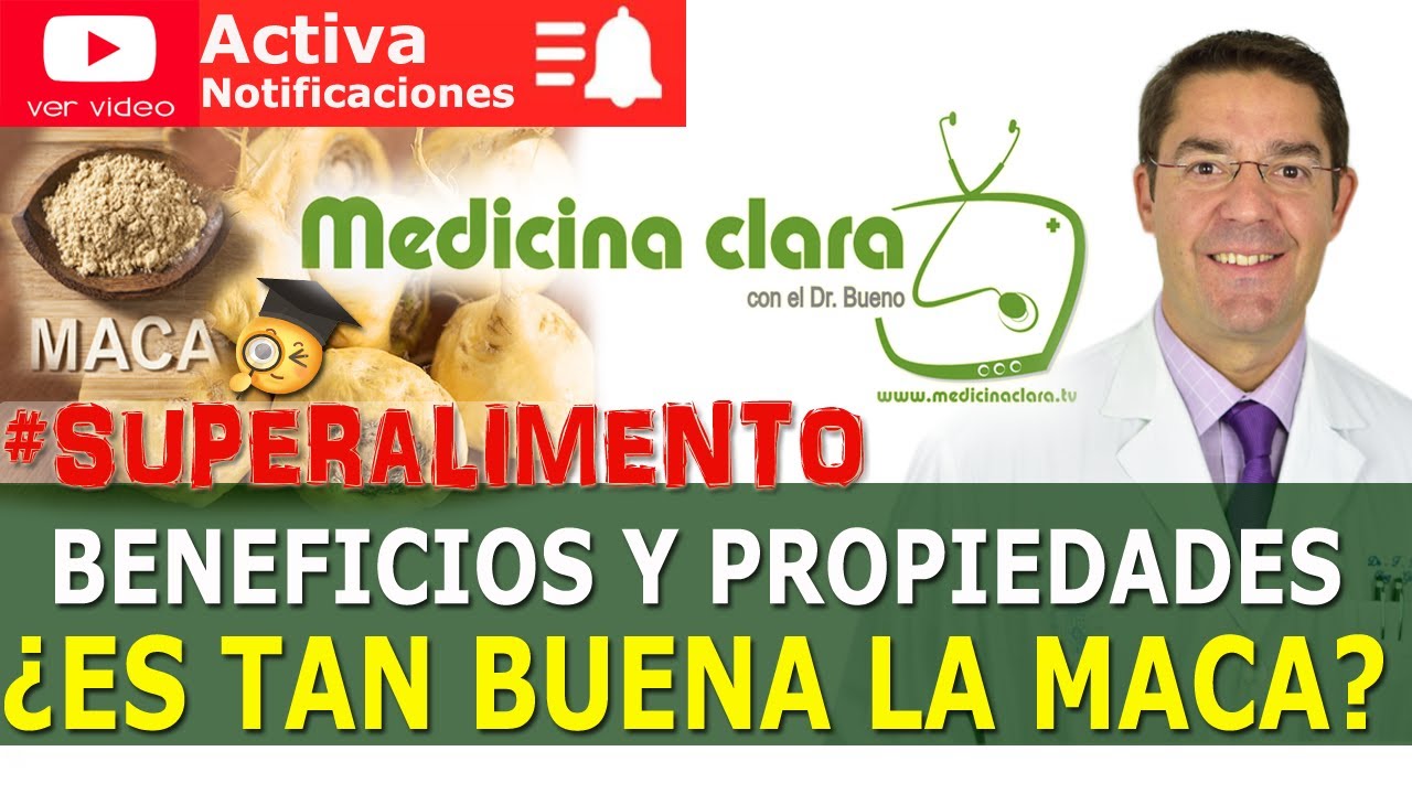 MACA ¿es realmente la VIAGRA NATURAL? ¿GINSENG PERUANO el SUPERALIMENTO del futuro? | Medicina Clara