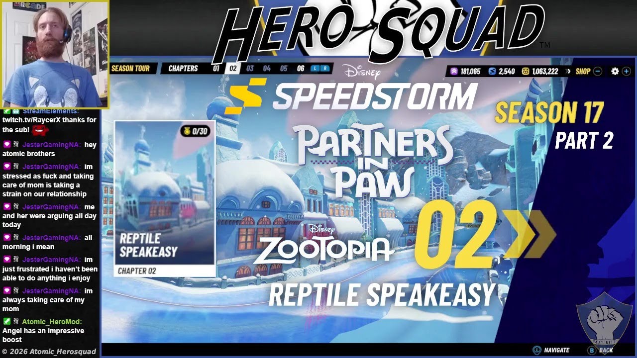 Disney Speedstorm: Season 17 Tour - Partners in Paw - Part 2 - Chapter 02 - Reptile Speakeasy