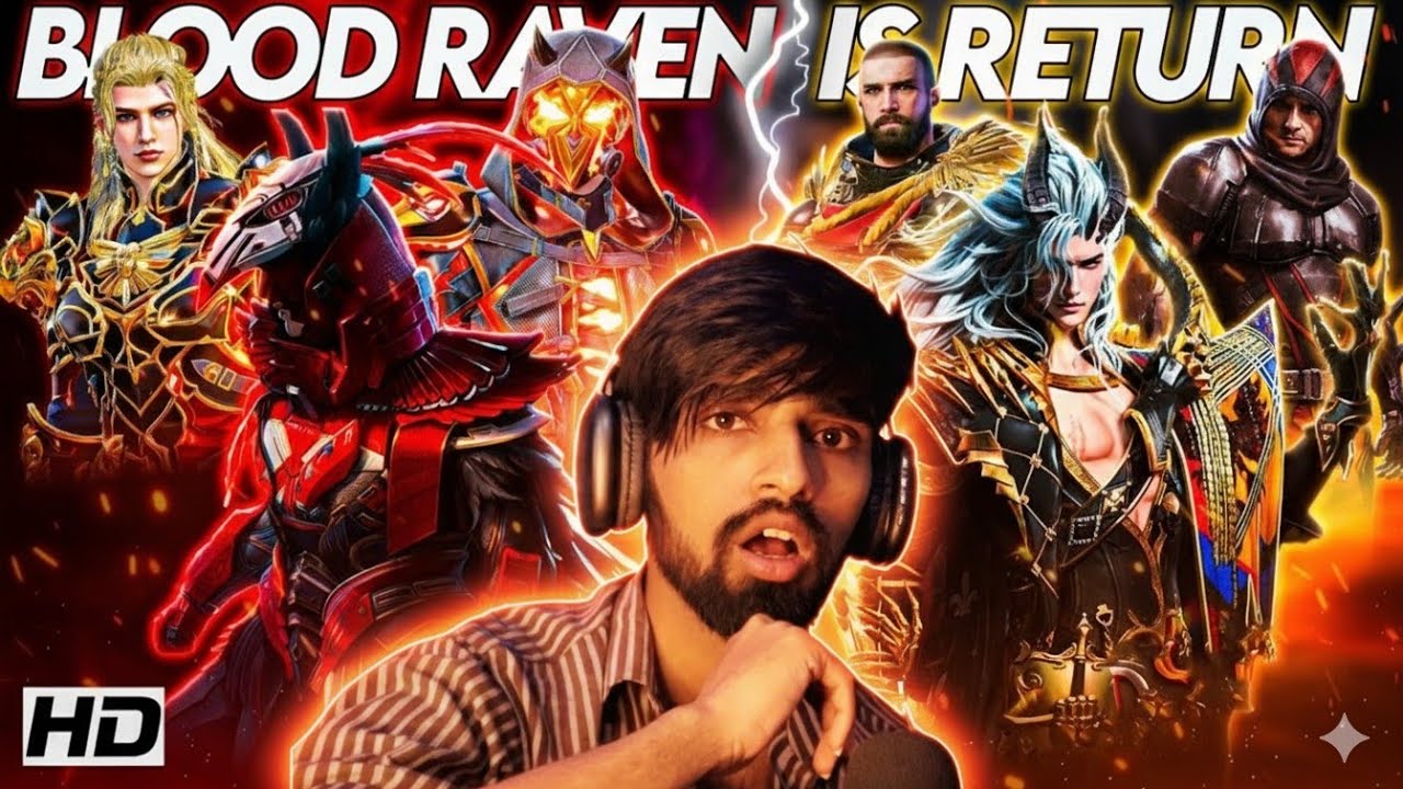 Blood Raven Returns: Эпический фильм PUBG | Короткометражный фильм PUBG | Реакция Aman Gamer