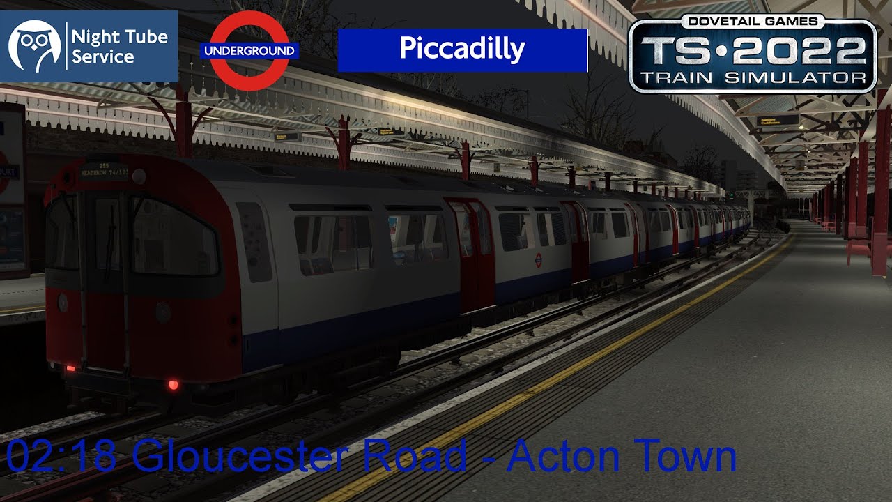 Train Simulator Classic: Piccadilly Line | Westbound Night Tube Service