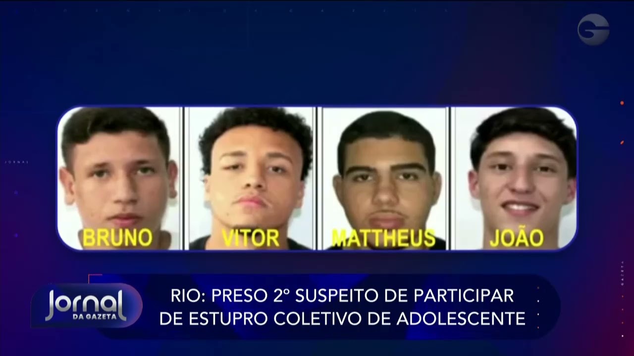 Preso segundo suspeito de participar de estupro coletivo de adolescente