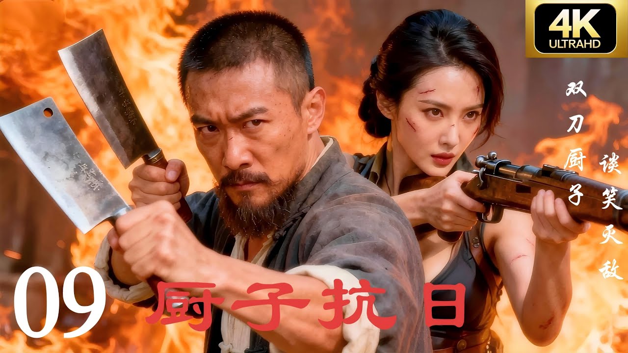 【抗日剧&middot;4K】《厨子抗日》第09集 | 2025经典连续剧完整版💥