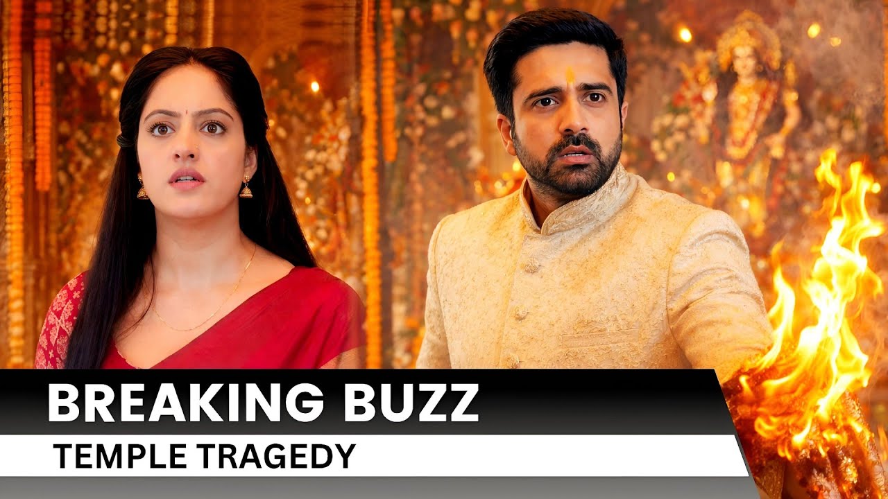 Mangal Lakshmi: Temple Visit Turns Dangerous As Jairaj’s Scarf Catches Fire. Mangal To Save Jairaj?
