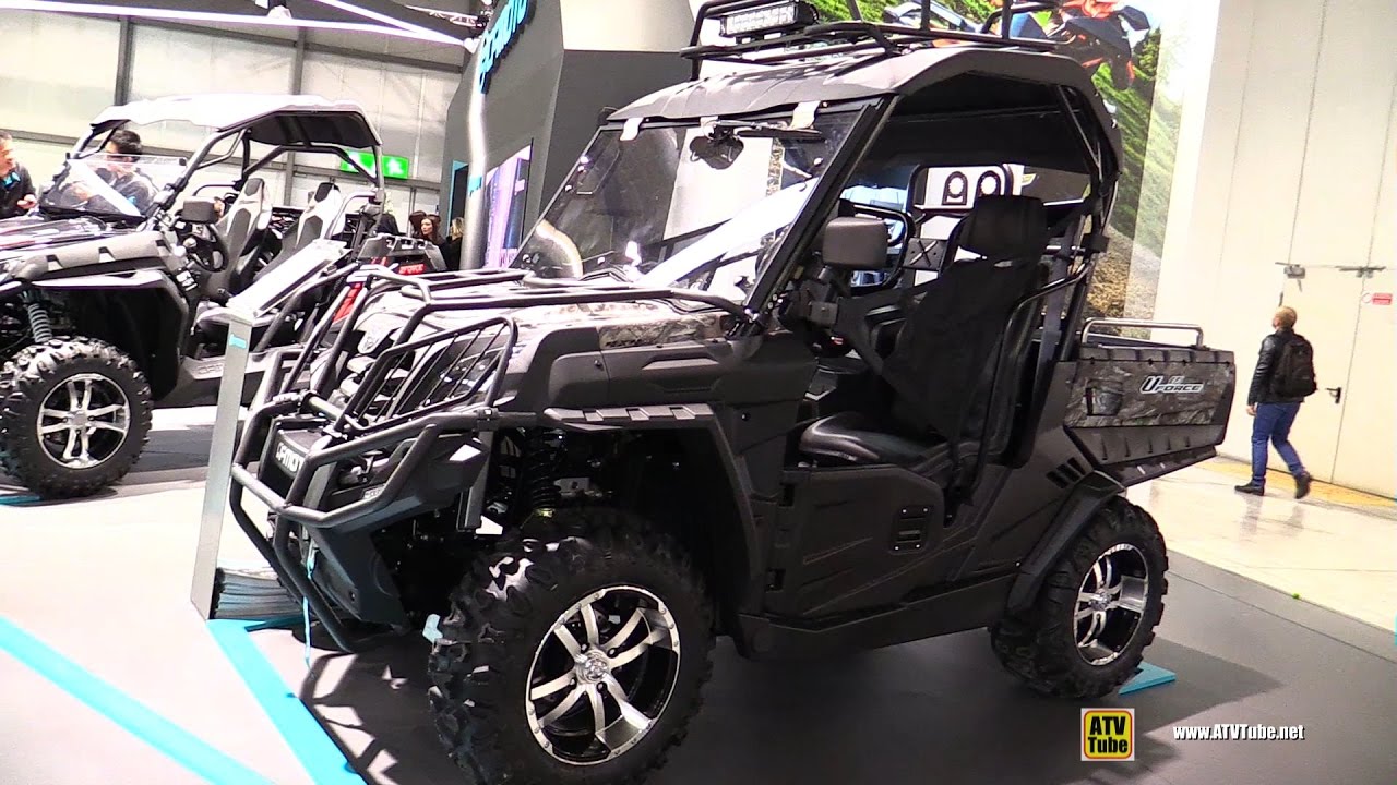 2017 CfMoto Uforce 800 Utility ATV - Walkaround - 2016 EICMA Milan