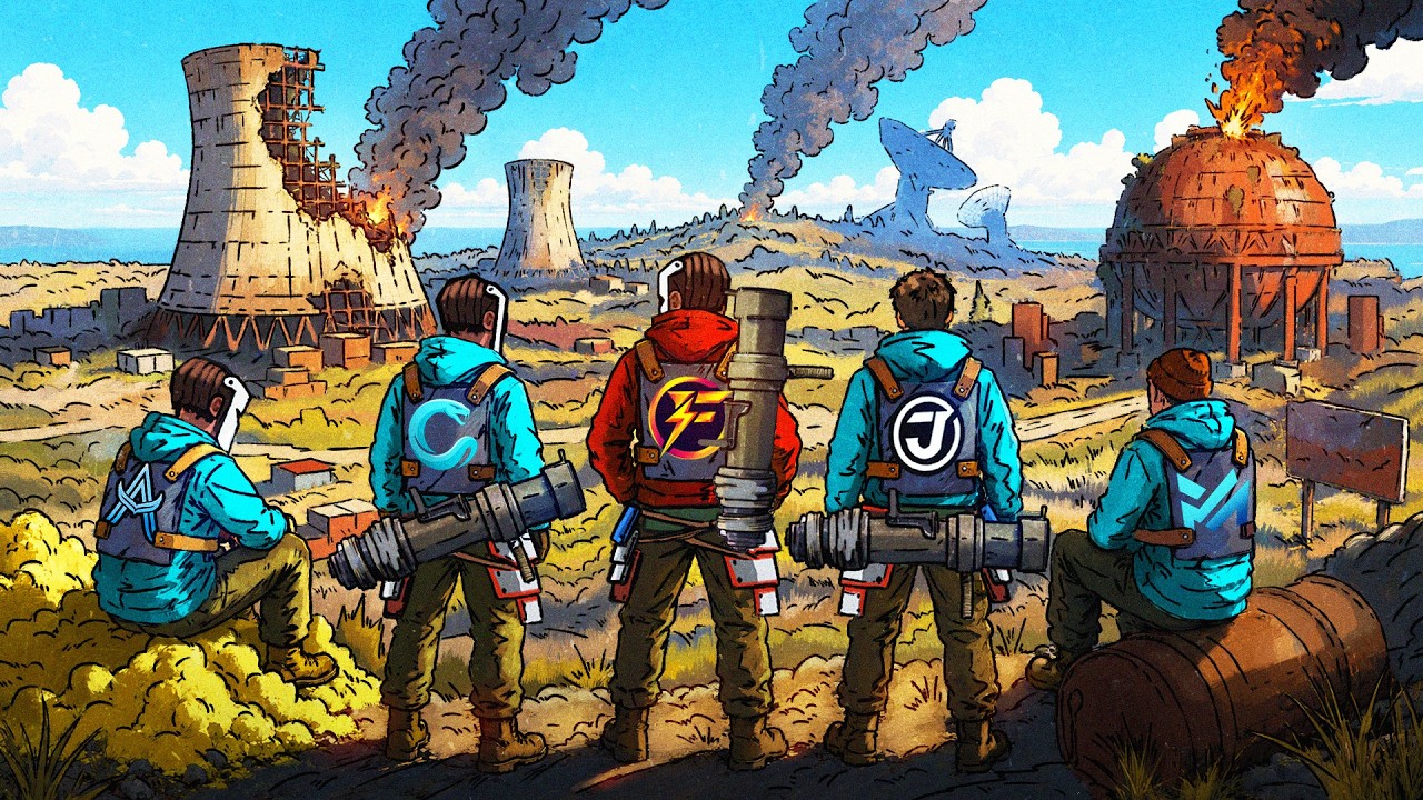 КАК ОТРЯД С 70 000 ЧАСОВ ДОМИНИРУЕТ В ДЕНЬ ВАЙПА - Rust