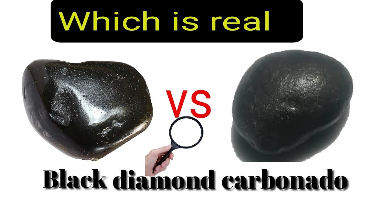 How to Identify Black Diamond Carbonado vs Ordinary Stone &ndash; Simple Home Tests