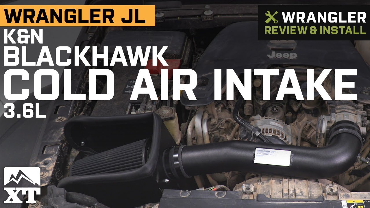 Jeep Wrangler JL 3.6L K&N Blackhawk Cold Air Intake Review & Install