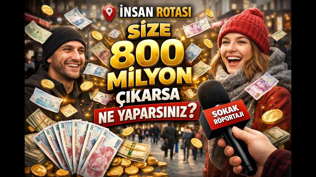 “800 Milyon TL Çıksa Bile Değişmem!” | Sokak Röportajı #shortvideo