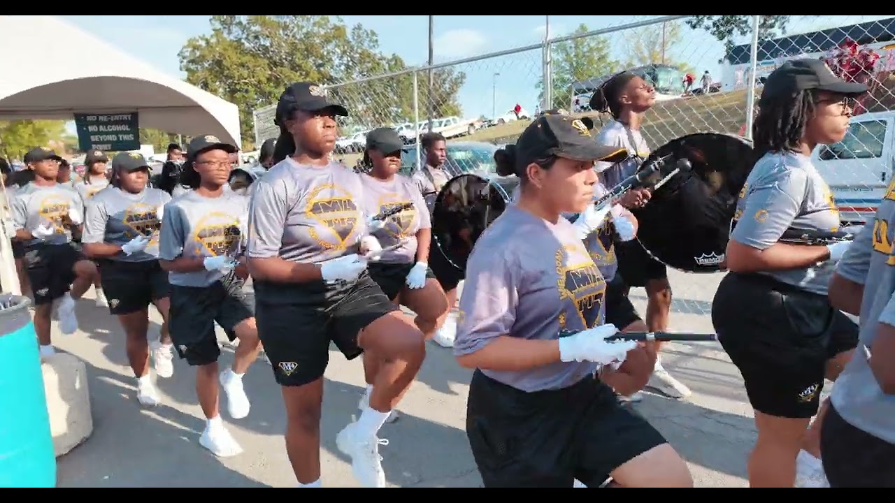 UAPB Marching Band | Stadium Entrance | Arkansas RazorBacks Game 2024
