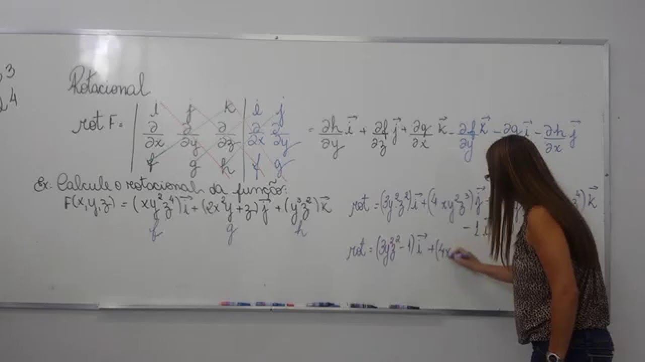 Rotacional de uma Fun&ccedil;&atilde;o Vetorial