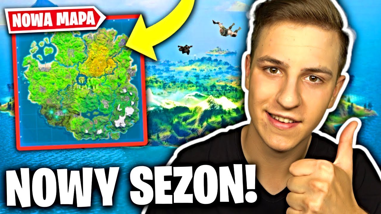 NOWY SEZON 1 i NOWA MAPA w FORTNITE Battle Royale