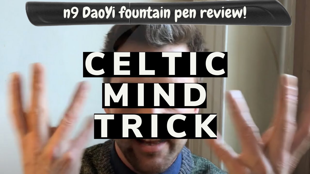 Celtic mind tricks and ancient pagan origins of anxiety management - a Halloween hangover pen review