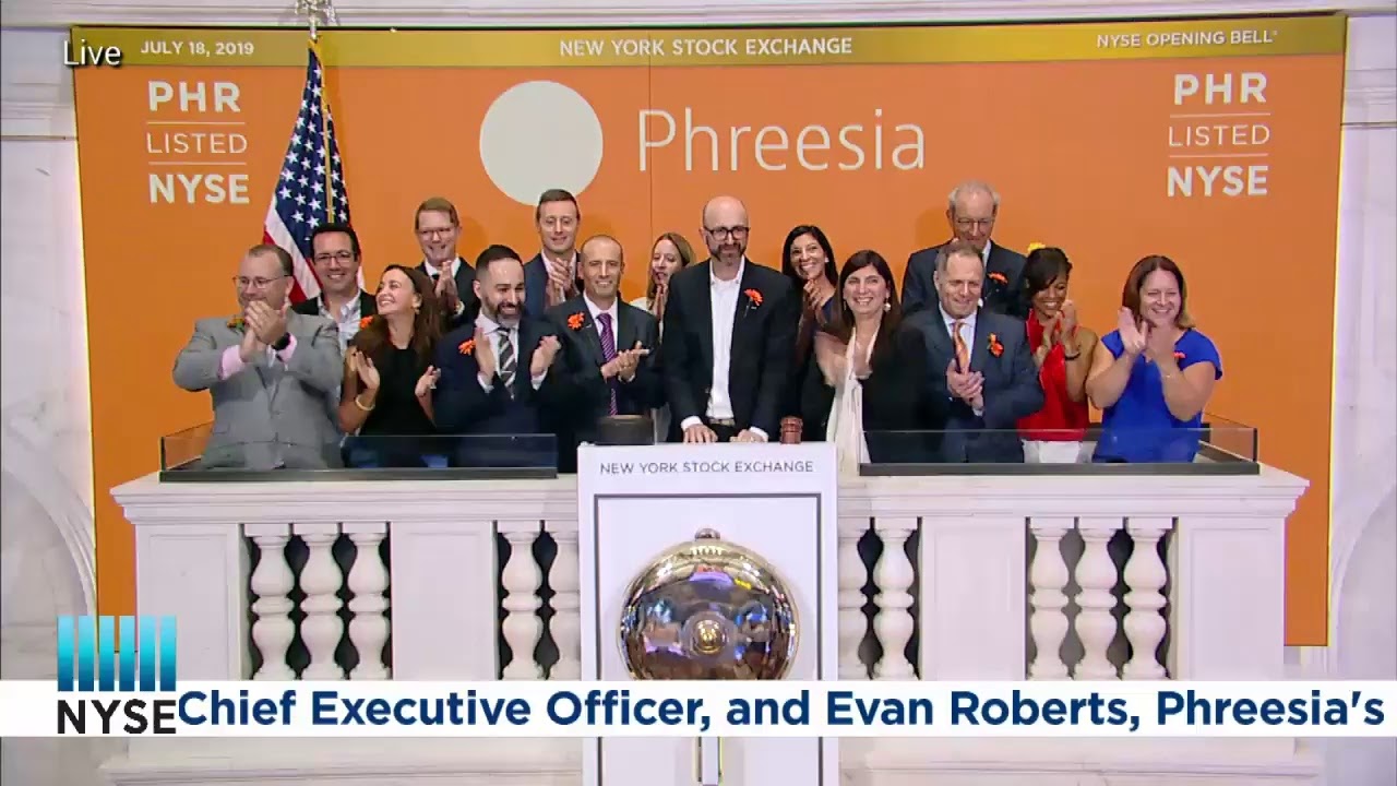 PHREESIA (NYSE: PHR) CELEBRATES THEIR IPO