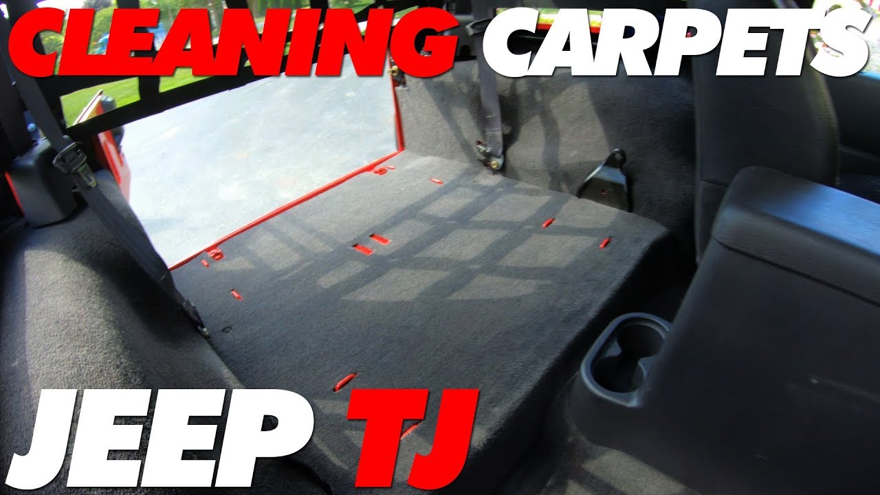 Carpet Cleaning My Jeep TJ