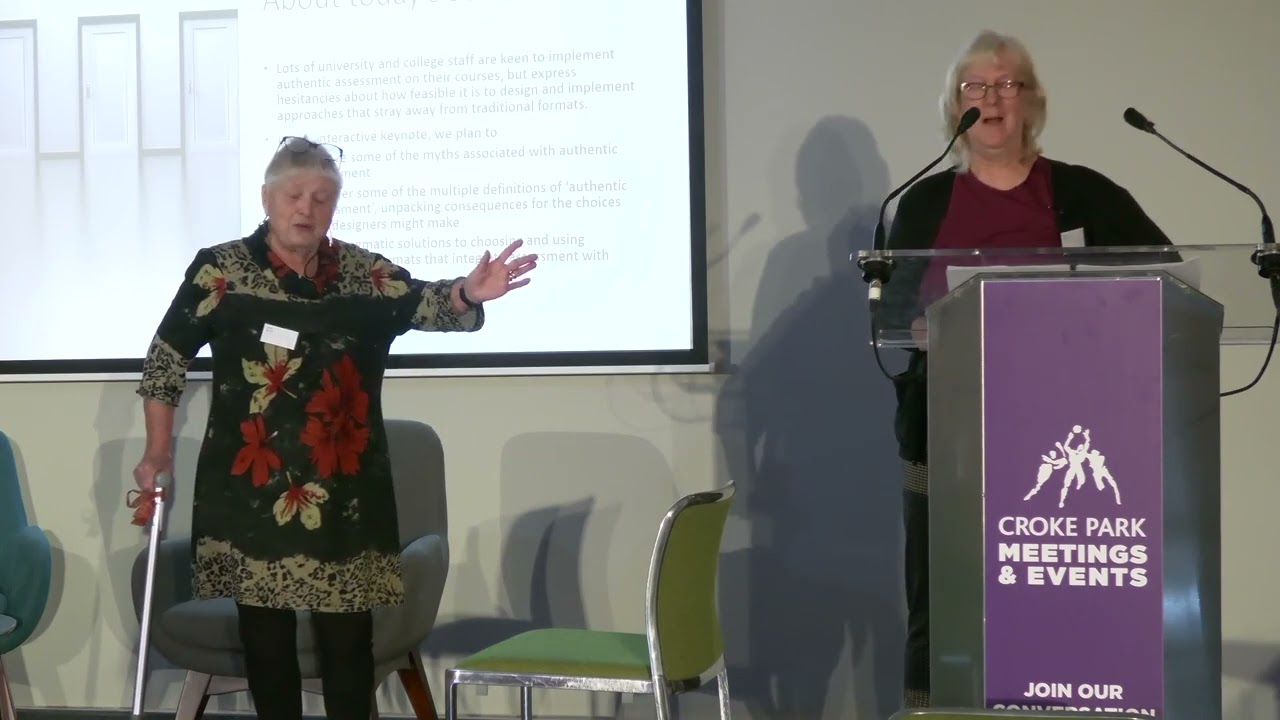 Interrogating myths and opening doors to more authentic assessment design