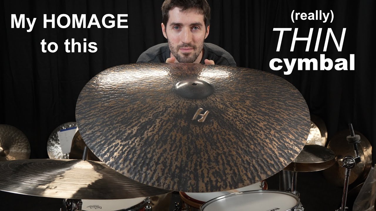 Super RARE and WILD cymbal (and a cymbal commission based on it)