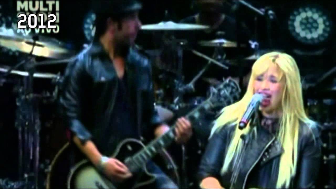 Evolution of Don't Forget - Demi Lovato