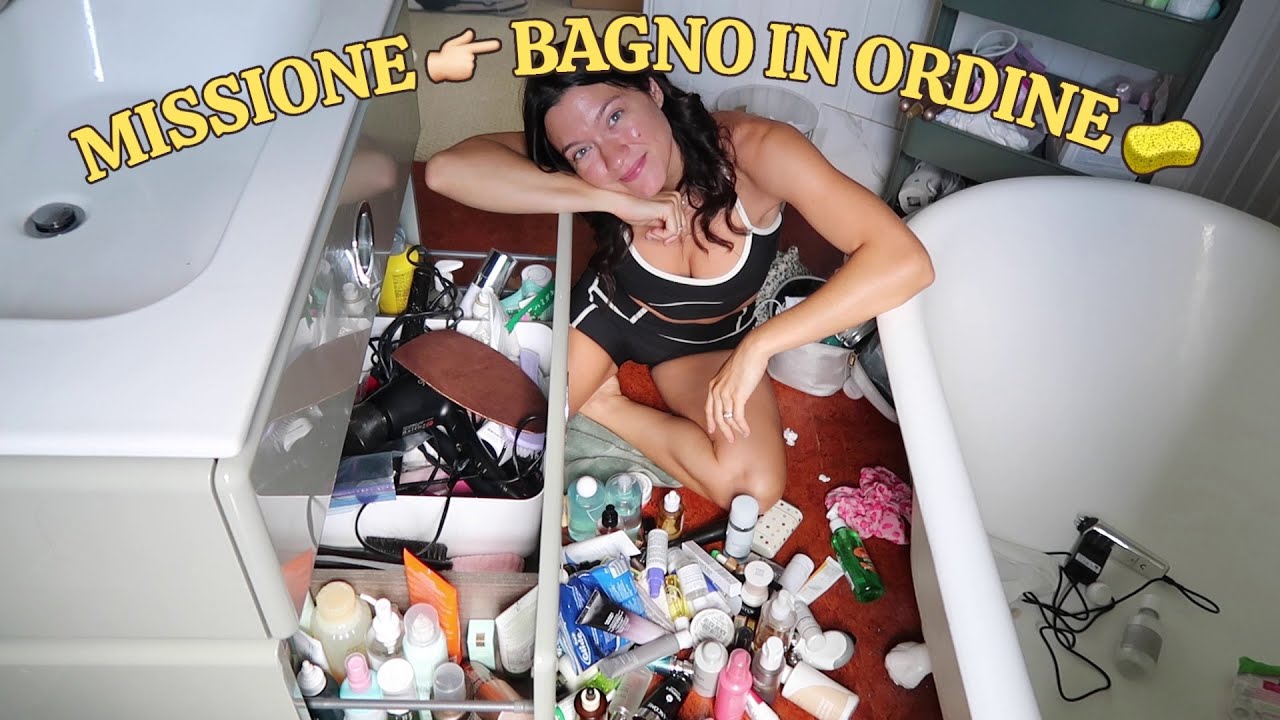 Decluttering e Riorganizzazione ESTREMA del Bagno