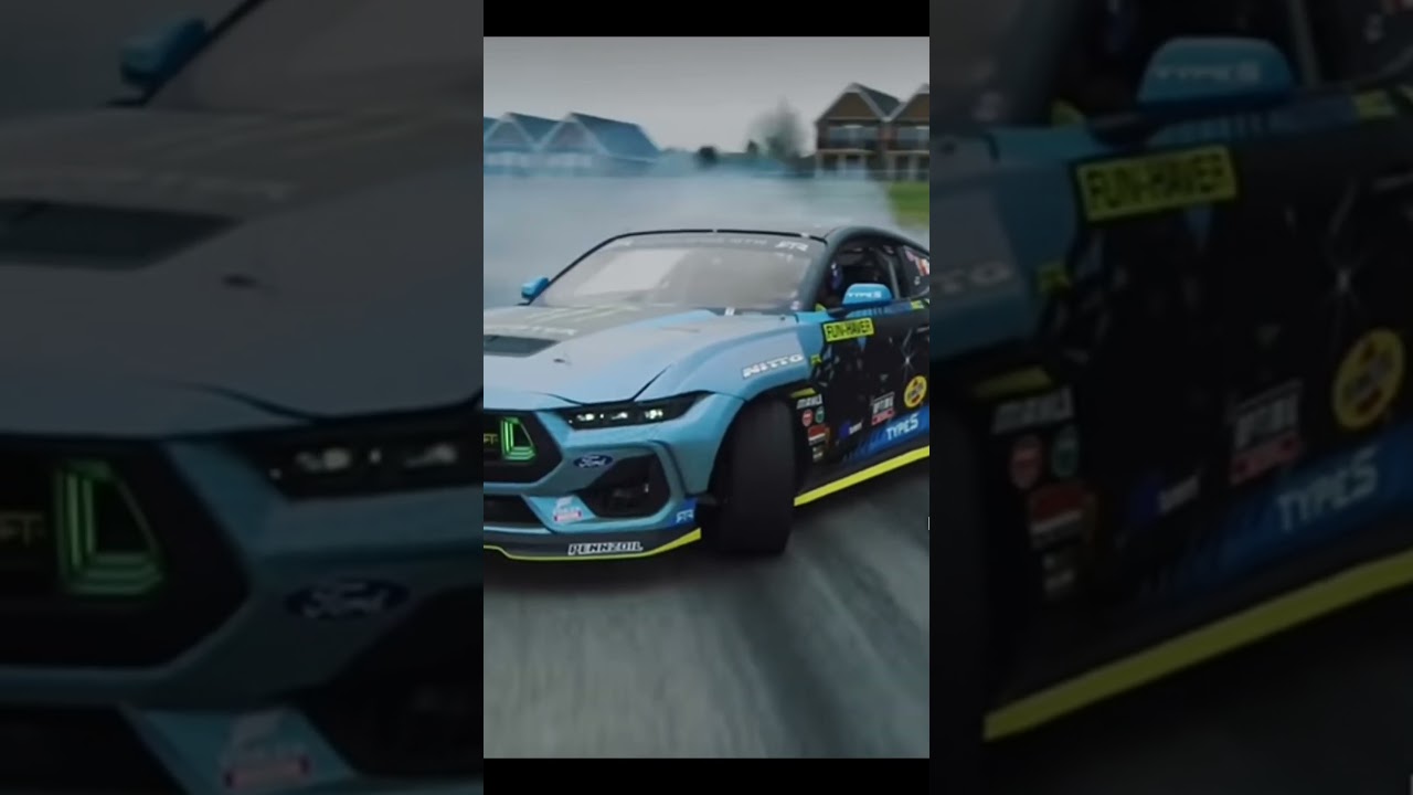 2024 Mustang RTR Spec 5-FD drift.🔥