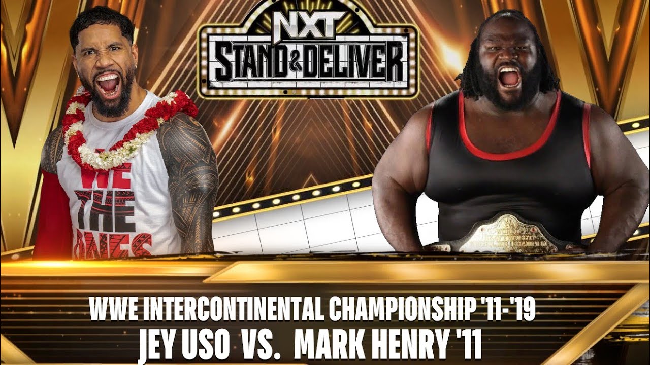 WWE 2K24 Jey Uso VS. Mark Henry | One On One Match | WWE Intercontinental Championship