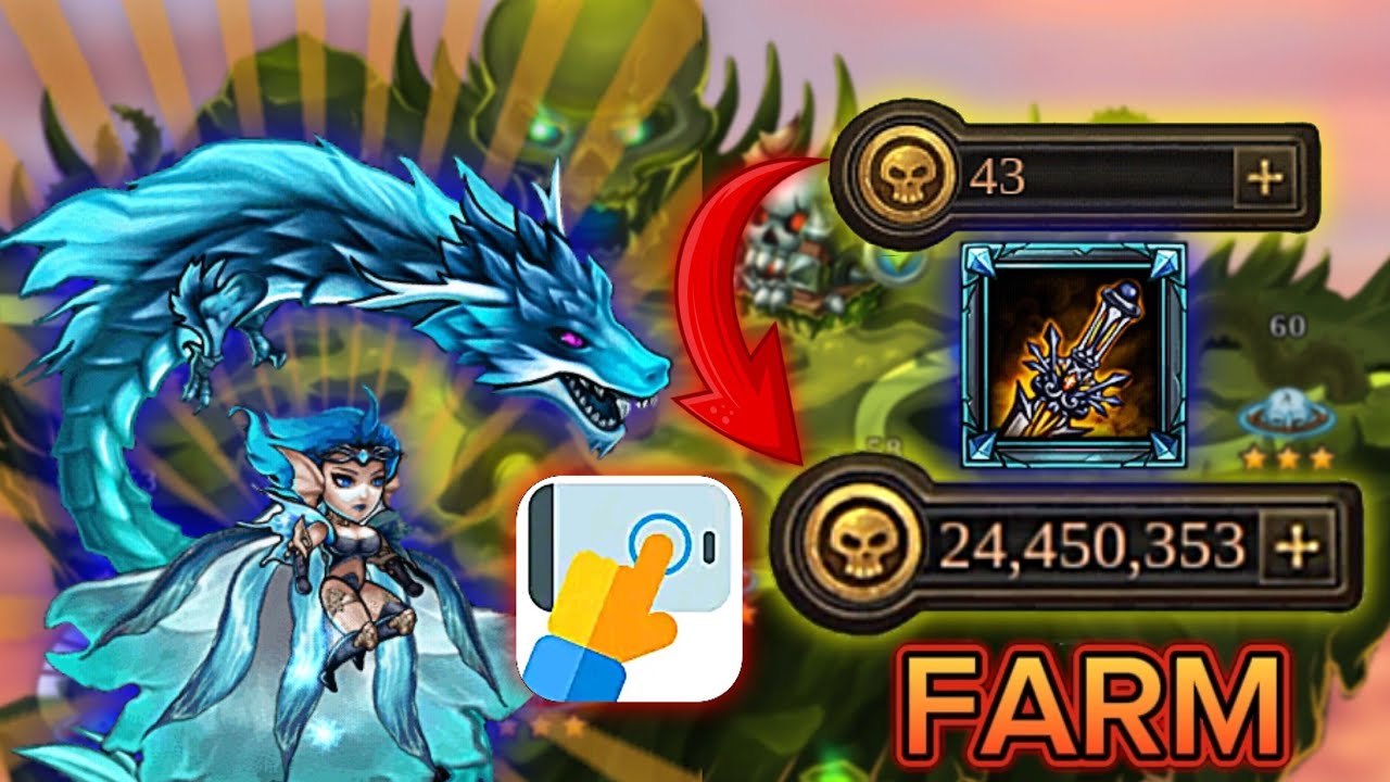 🔵 TUTORIAL FARM COINS WITH THETIS 🪙💰|| AutoClik 🎯|| EPIC HEROES WAR || RUSMAN #divmob #epicheroeswar