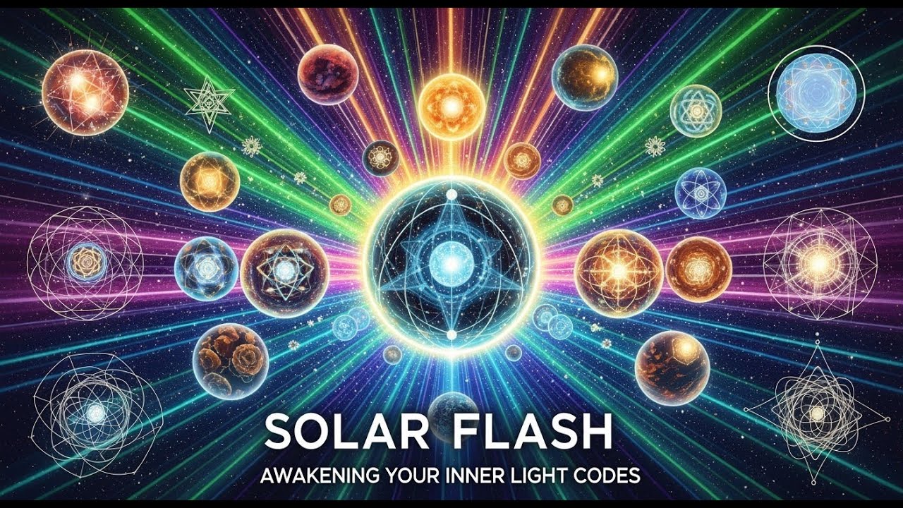 ☀️✨ Solar Flash &ndash; Awakening Your Inner 🔑 Light Codes 🌌💫