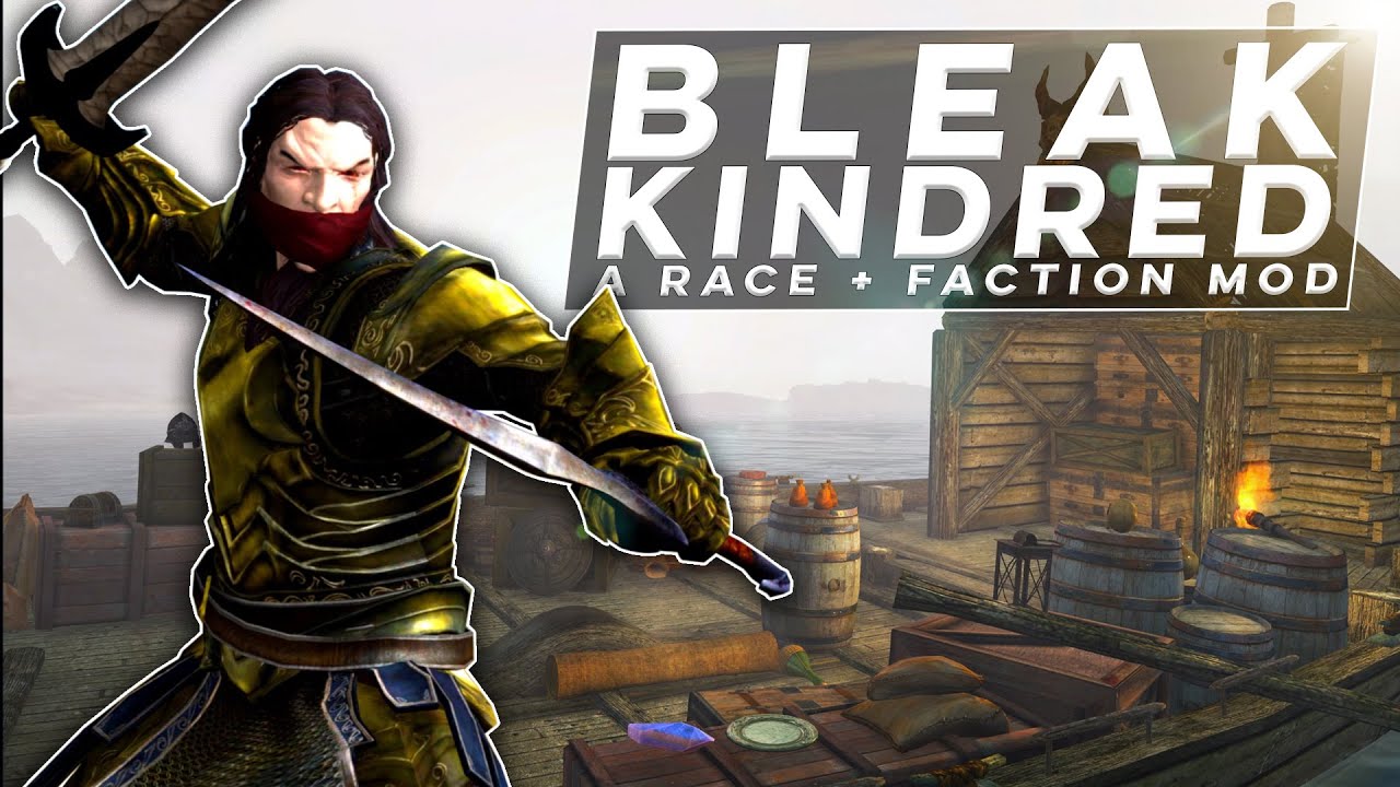 Bleak Kindred: A Race & Faction Mod - Shapeless Skyrim PS4/PS5 Mods (Ep. 255)