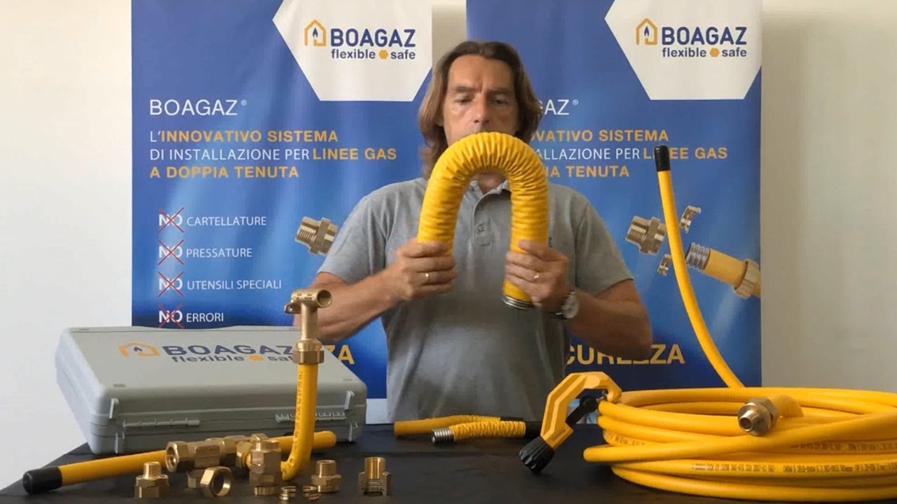 BOAGAZ: il Sistema Gas a doppia tenuta e zero fughe