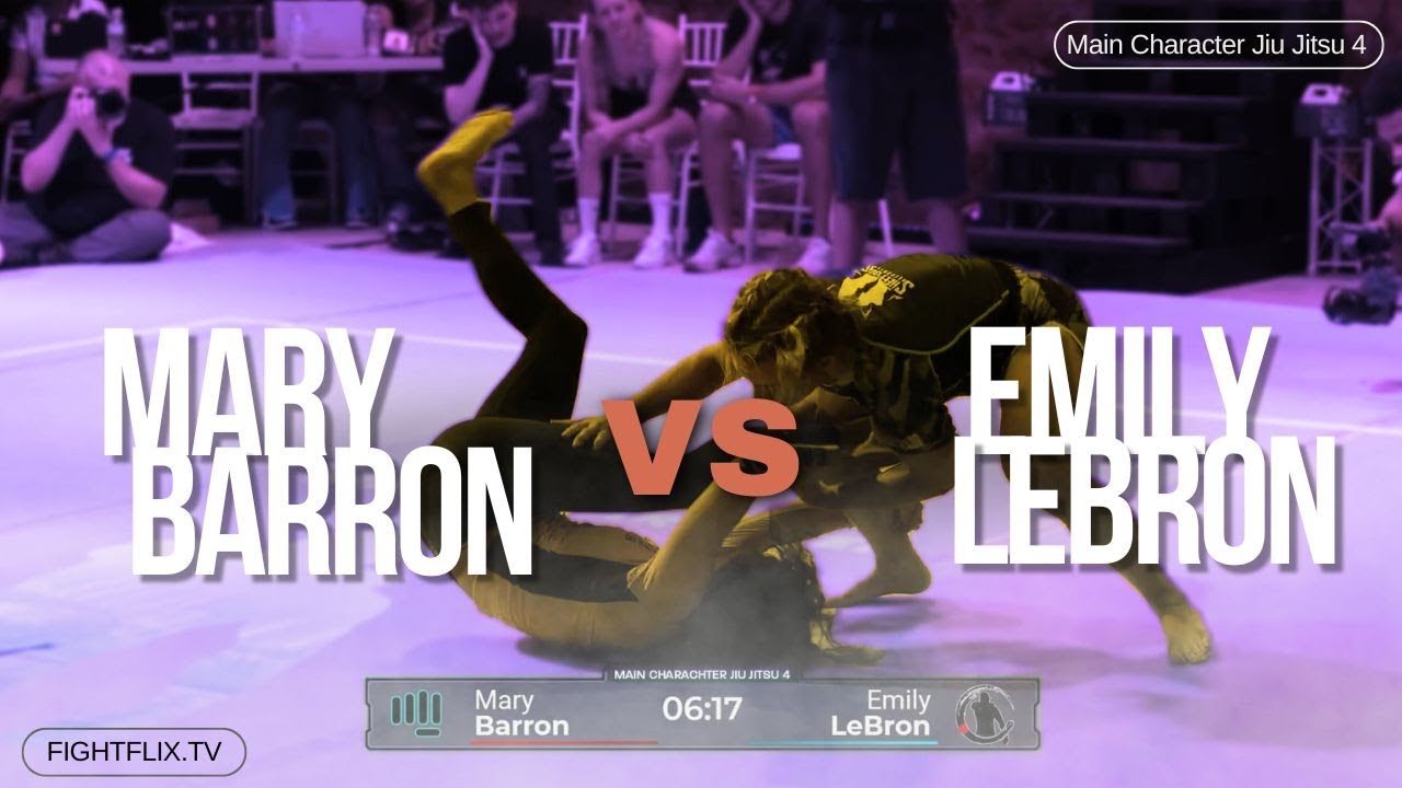 Main Character Jiu Jitsu 4 | Mary Baron vs Emily Lebron | Full Match | Submission