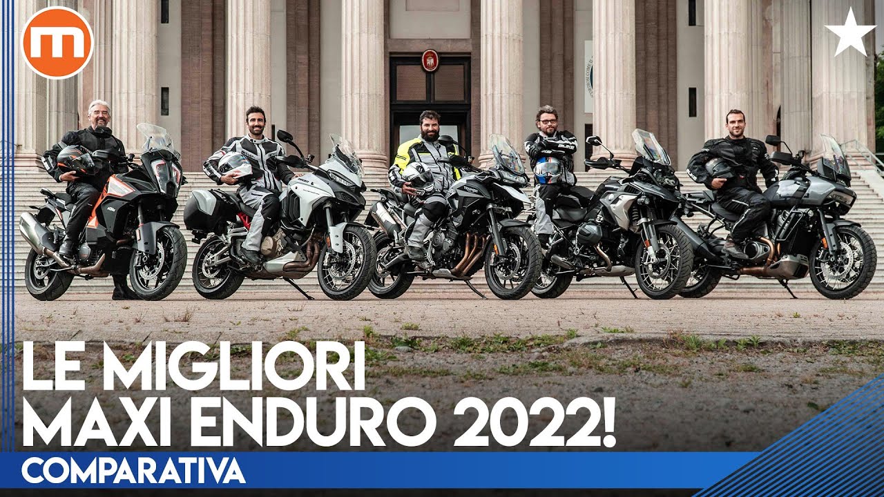 COMPARATIVA MAXI ENDURO2022 | La sfida tra GS, Multistrada, Super Adventure, Harley e Triumph Tiger