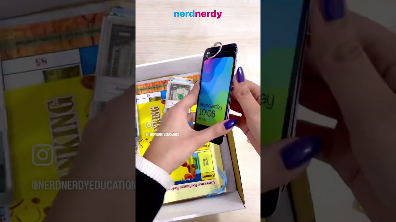 NerdNerdy's Financial Literacy Kit #shorts #money #playideas