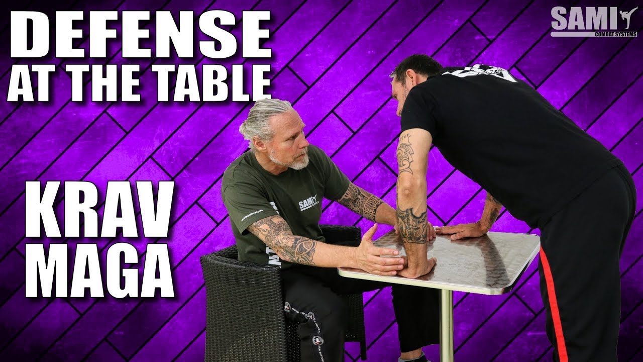 PETER WECKAUF | KRAV MAGA CONCEPT - How can you defend yourself at a table? SAMICS