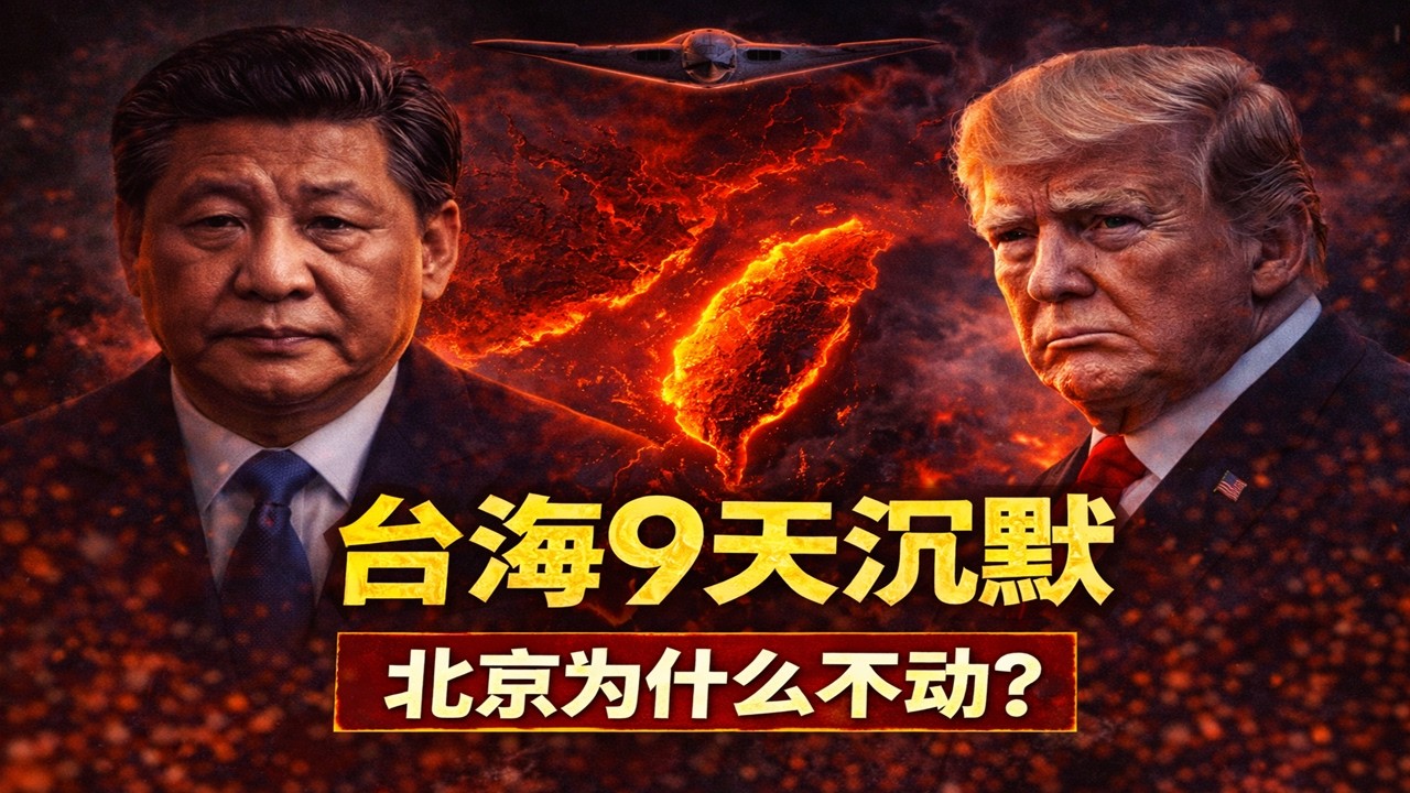 台海10天诡异平静！美军3款战略轰炸机联合演练，北京为何突然沉默？