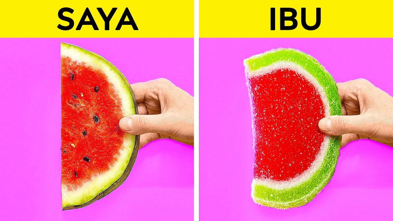 TRIK MAKANAN LEZAT || Peralatan Dapur dan Hacks! Tips Kreatif Oleh 123 GO! Genius