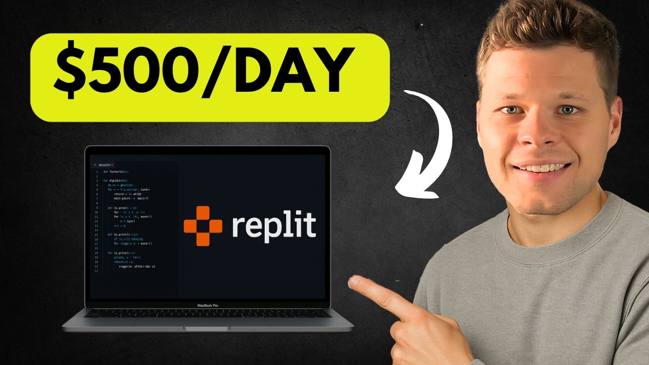 Самый простой способ заработать 500 долларов в день с помощью Replit AI