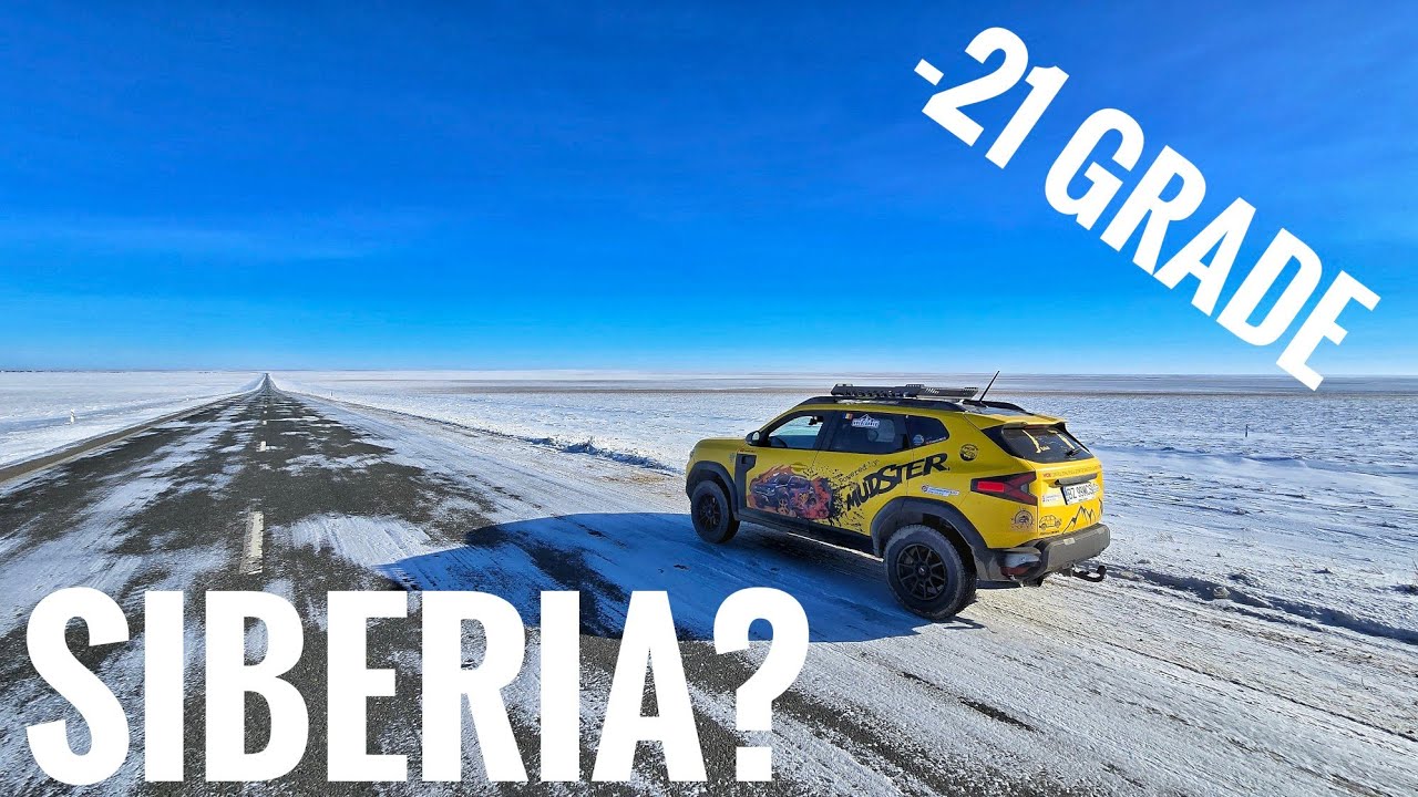 Ep.12 Pornire la -14 grade🥶-Duster 3 Mcs rezistă-700 km facuți în pustiu❄️ Kazahstan