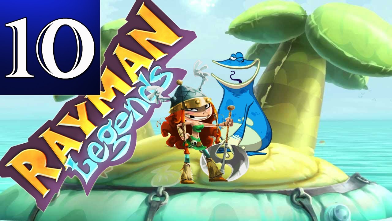 Rayman Legends - Part 10 - 20,000 Lums Under the Sea (The Mysterious Inflatable Island)